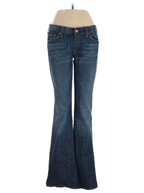 7 For All Mankind A pocket Dark wash boot cut Flared Jeans size 8/29 EUC